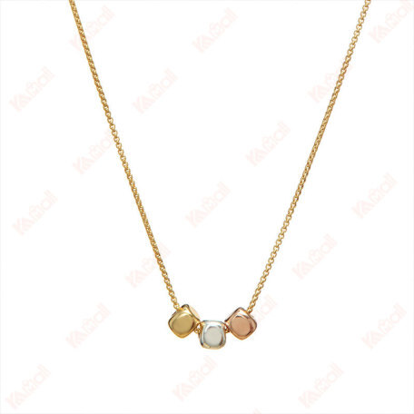 pendants necklaces box chain alloy